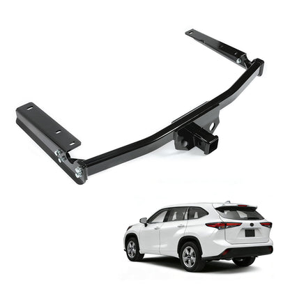 ECOTRIC Class 3 Trailer Hitch Compatible with 2020-2023 Toyota Highlander w/2 in Square Receiver Tow Hitch Replace for 13453, 5,000 LBS Weight Carrying Capacity Heavy Duty