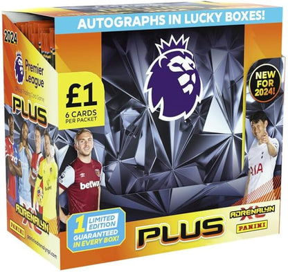 2023-24 Panini Adrenalyn XL Plus Premier League Cards - 50-Pack Box (300 Cards)