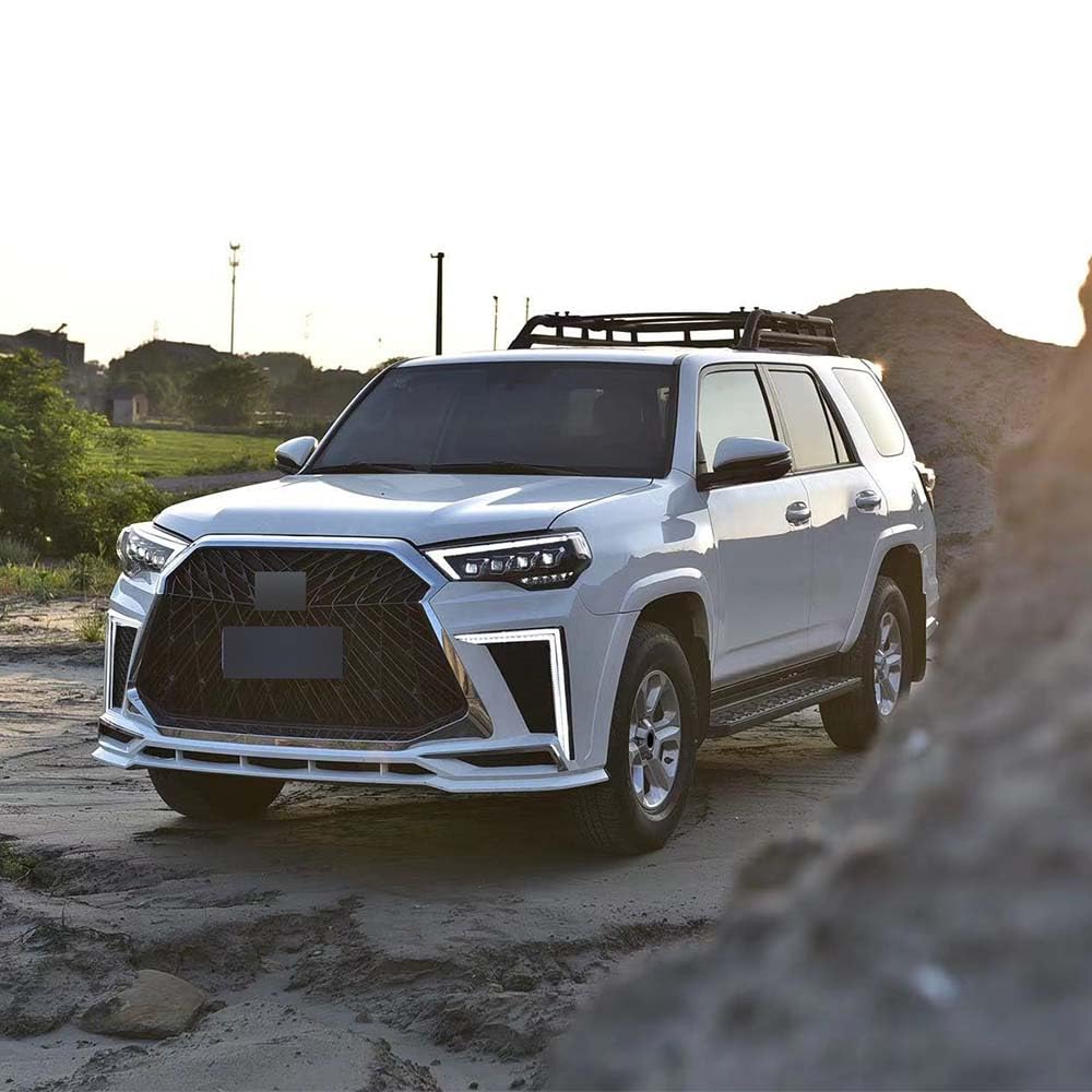 EZREXPM Roof Rack Basket Fit for Toyota 4Runner 2010-2024 Rooftop Cargo Basket Extra Bars Luggage Carrier