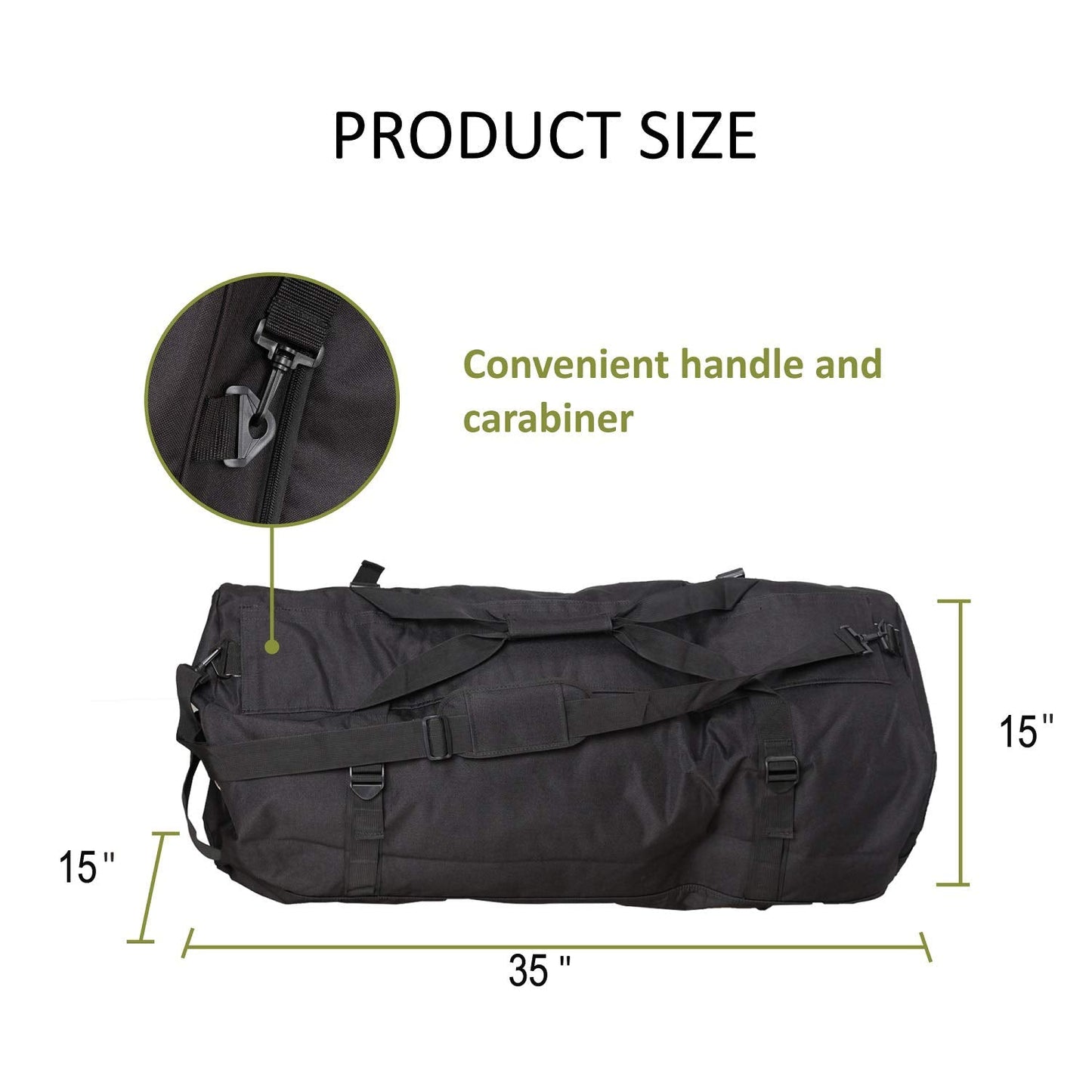 TopoGrow XXL Extra Large Backpack Odor Smell Proof Duffel Bag with Carbon Lining Water Resistant Luggage Smell Absorbing Bag Odor Absorbent for Hydroponics Use, Travel, Sport Gym