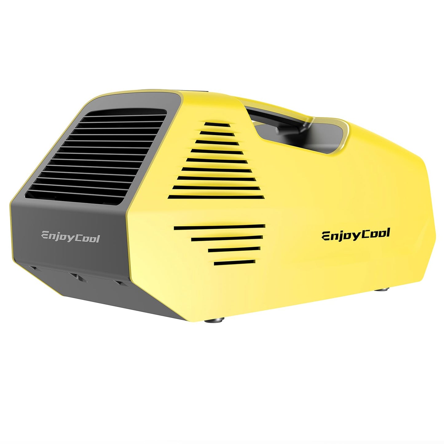Portable Air Conditioner, Tent Air Conditiones Outdoor Air Conditioner, 2380BTU Home Air Conditioning Cooling Unit, 24V, 222W Low Power, for Outdoor Camping Tents, Cars, Trucks, Parties (yellow 2)