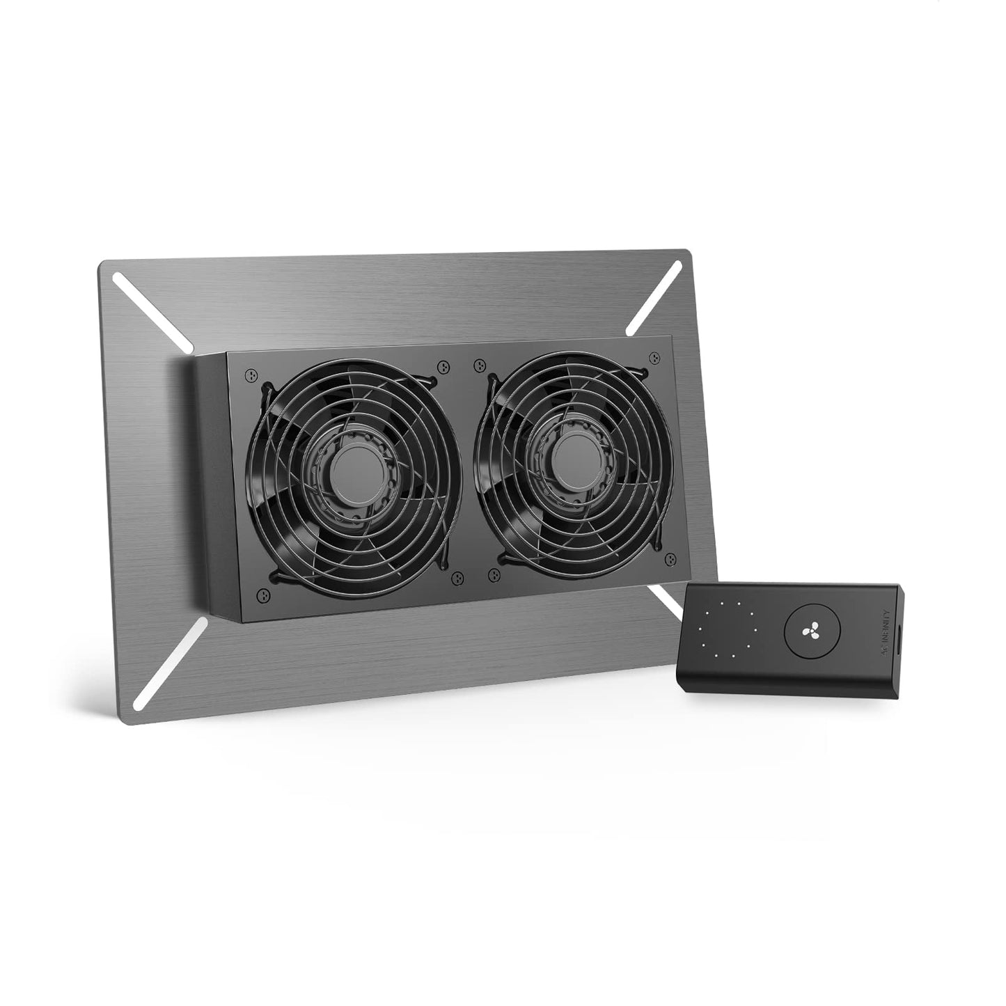 AC Infinity AIRTITAN S7, Ventilation Fan 12" with Speed Controller, IP-55 Rated for Crawl Space, Basement, Garage, Attic, Shed, Hydroponics, Grow Tents