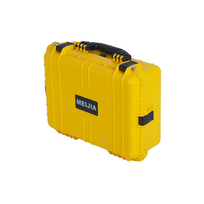 MEIJIA Portable IP67 Waterproof Protective Case,Hard Camera Case,Customized Fit Foam Inserted,Fit for Camera, Equipments, Lens,Drones,19.78“X15.77"x7.41" (Yellow)