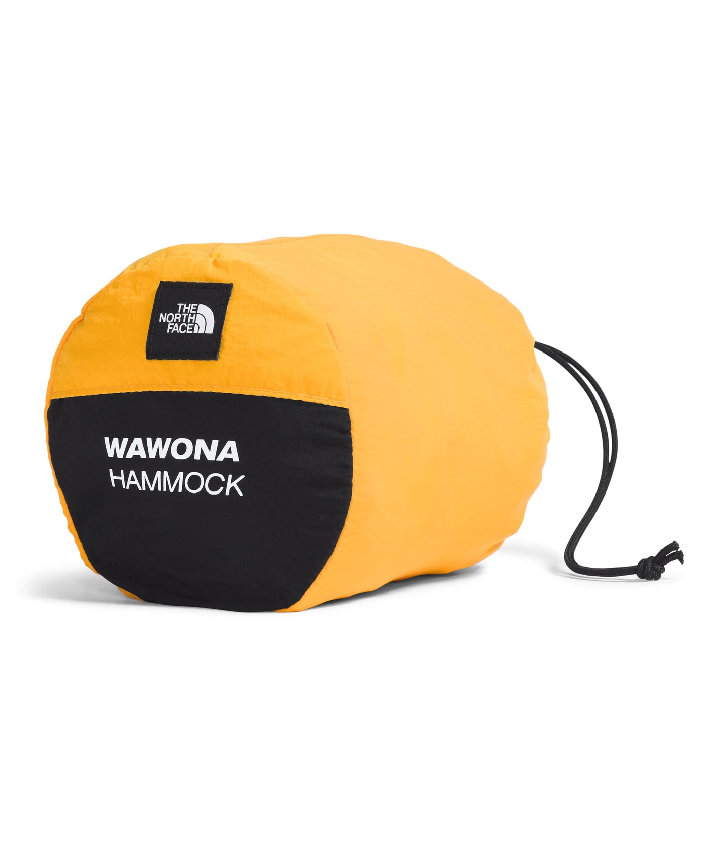THE NORTH FACE Wawona Camp Hammock - Includes Carabiners & Tree Straps for Easy Setup, Storage Bag Doubles as Pocket, Summit Gold/TNF Black, One Size