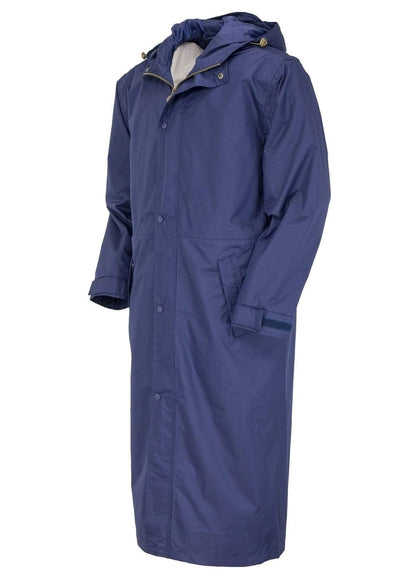 Outback Trading Company Unisex 2406 Pak-A-Roo Duster Waterproof Windproof Seam-Sealed Long Sleeve Rain Coat, Navy, X-Large