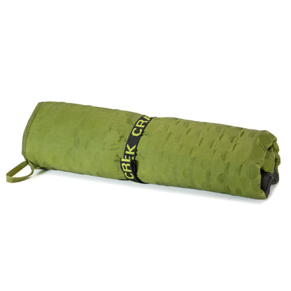 Crazy Creek HEX 2.0 PowerLounger for Day Hiking & Backpacking Trips, 250 LBS Weight Capacity, Adjustable Straps, Compact Design, Water-Resistant Olive/Slate