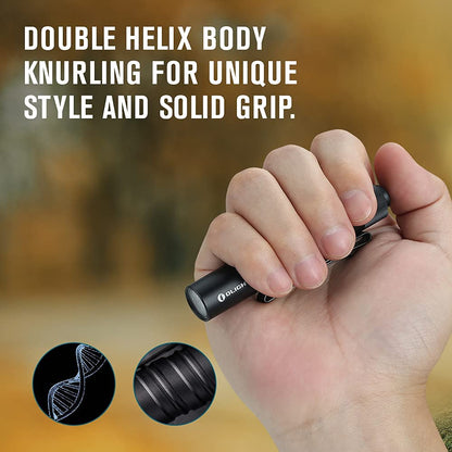 OLIGHT I3T EOS 180 Lumens Dual-Output Slim EDC Flashlight for Camping and Hiking, Tail Switch Flash Light Javelot Turbo 2 1800 Lumen Rechargeable Tactical Flashlight with Long-Range 4921ft Throw