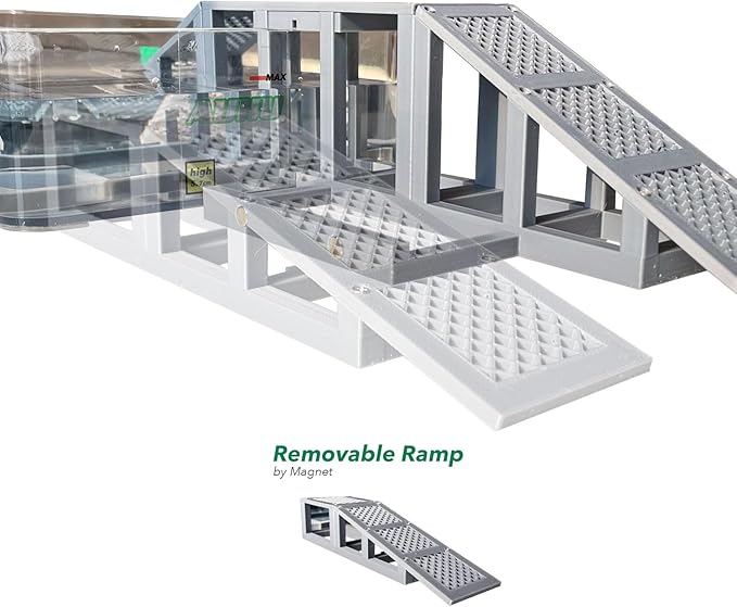 RC Crawling Wading Water Challenge Obstacle Bridge for 1/18 1/24 Scale RC Crawler Truck (No Vehicle Included)