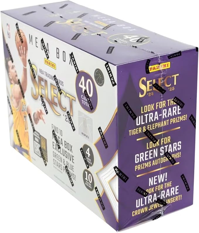 2024-25 Panini Select Basketball Hobby Exclusive Mega Box HOFBC by Panini