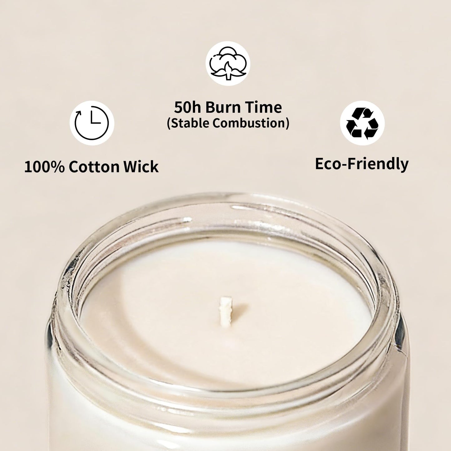 Fywelixc Mothers Day Gifts for Mom from Daughter Son, Birthday Christmas Thanksgiving Presents for Mom, Adoptive Mother Stepmother Mother in Law Gifts - Lavender Scented Soy Wax Candle