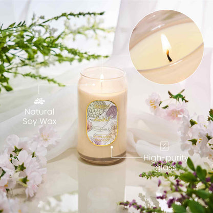 M&SENSE Santal Candles for Home Scented, 10.6 Oz Soy Wax Candles Non Toxic Jar Candle Up to 60 Hours Long Burning Home Fragrance Gift for Stress Relief, Meditation, Yoga