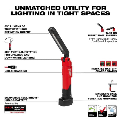 Milwaukee Electric Tool Redlithium Usb Stick Light