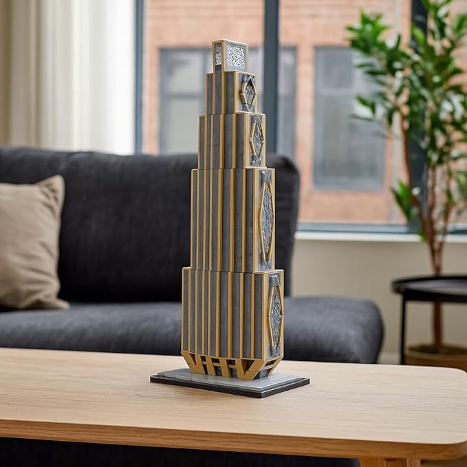 270 Park Avenue New York Landmark Building Block Set - 1:800 Scale Architecture Home Decor Kits Gifts for Adults and Teens(3180 Pcs)
