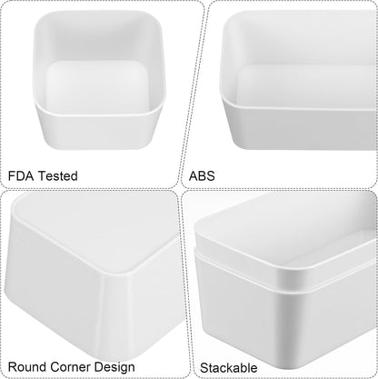 Kifmurase 11-Piece Stackable Plastic Drawer Organizer Set - Versatile Divider Trays for Makeup, Jewelry & Gadgets