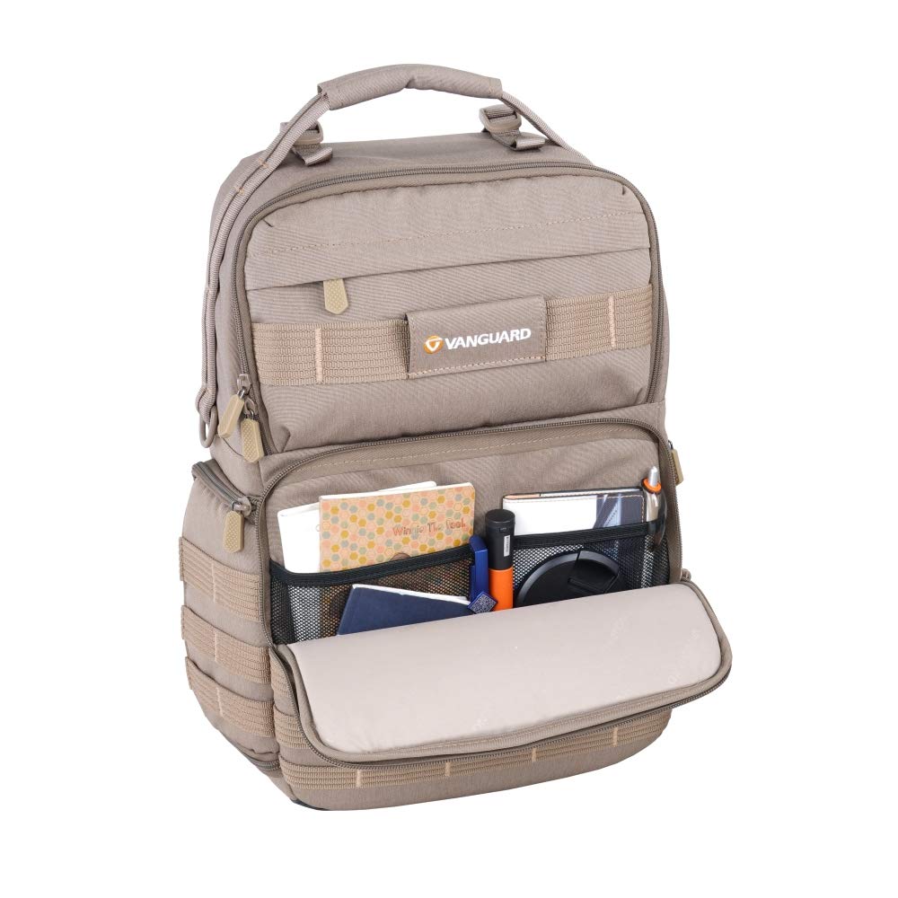 VANGUARD VEO Range T48 Backpack for Pro DSLR/Mirrorless Cameras, Tactical Style – Beige