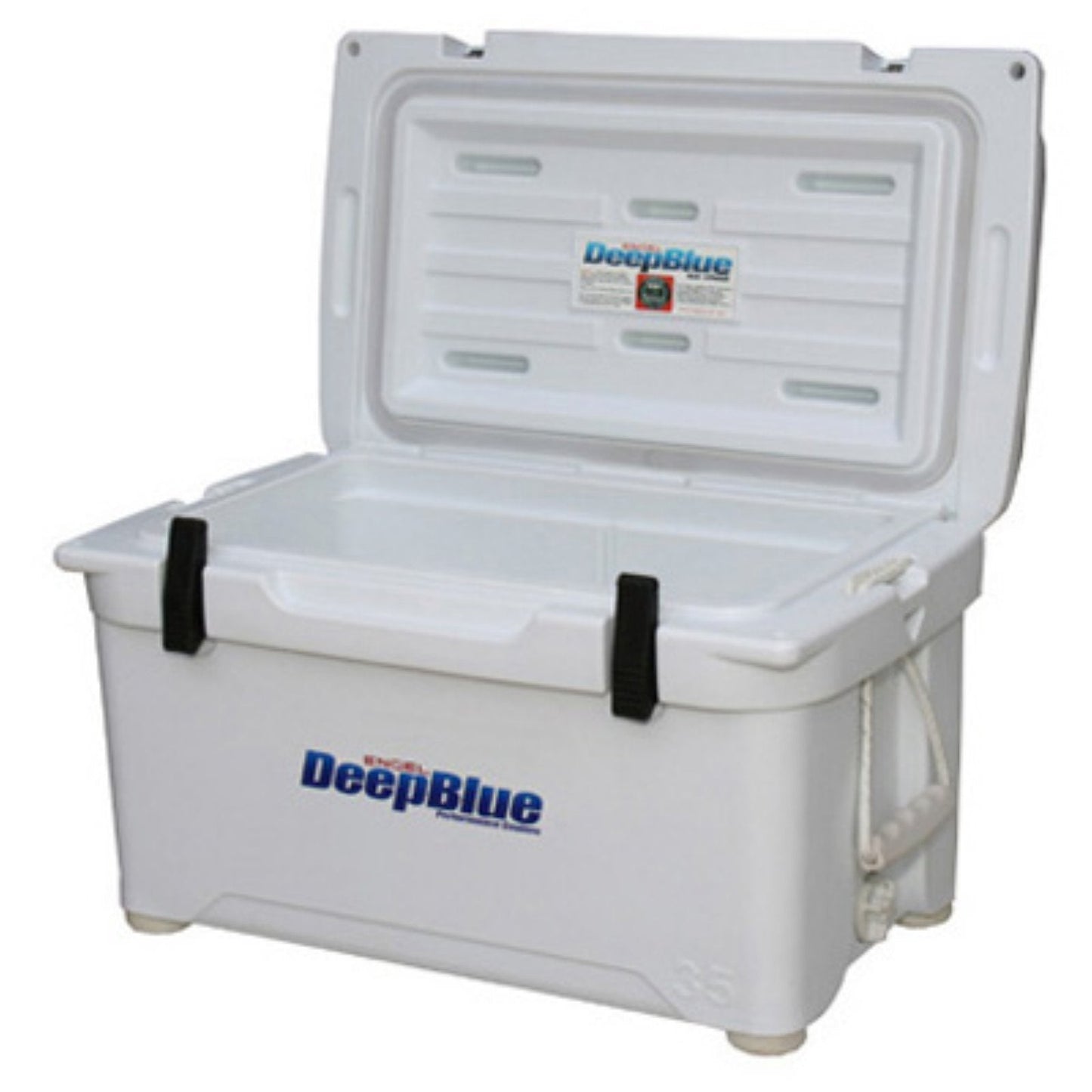 Engel Coolers ENG35 Cooler | 36 Can High Performance Durable Seamless Rotationally Molded Ice Box for Camping, Hunting, and Fishing - Tan