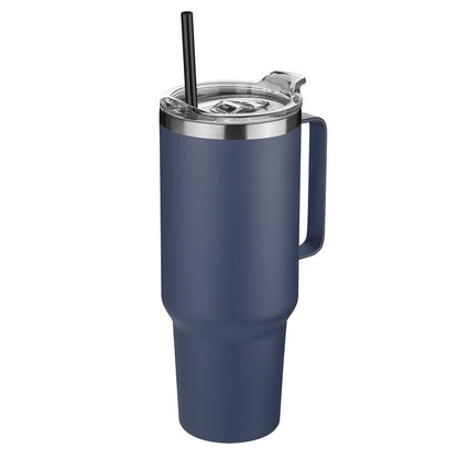 HASLE OUTFITTERS 30oz Tumbler With Handle, Insulated Travel Coffee Mug With Straw Leak-Proof Double Wall Stainless Steel Vacuum Tumblers Metal Cup with Straw for Hot and Cold Drink