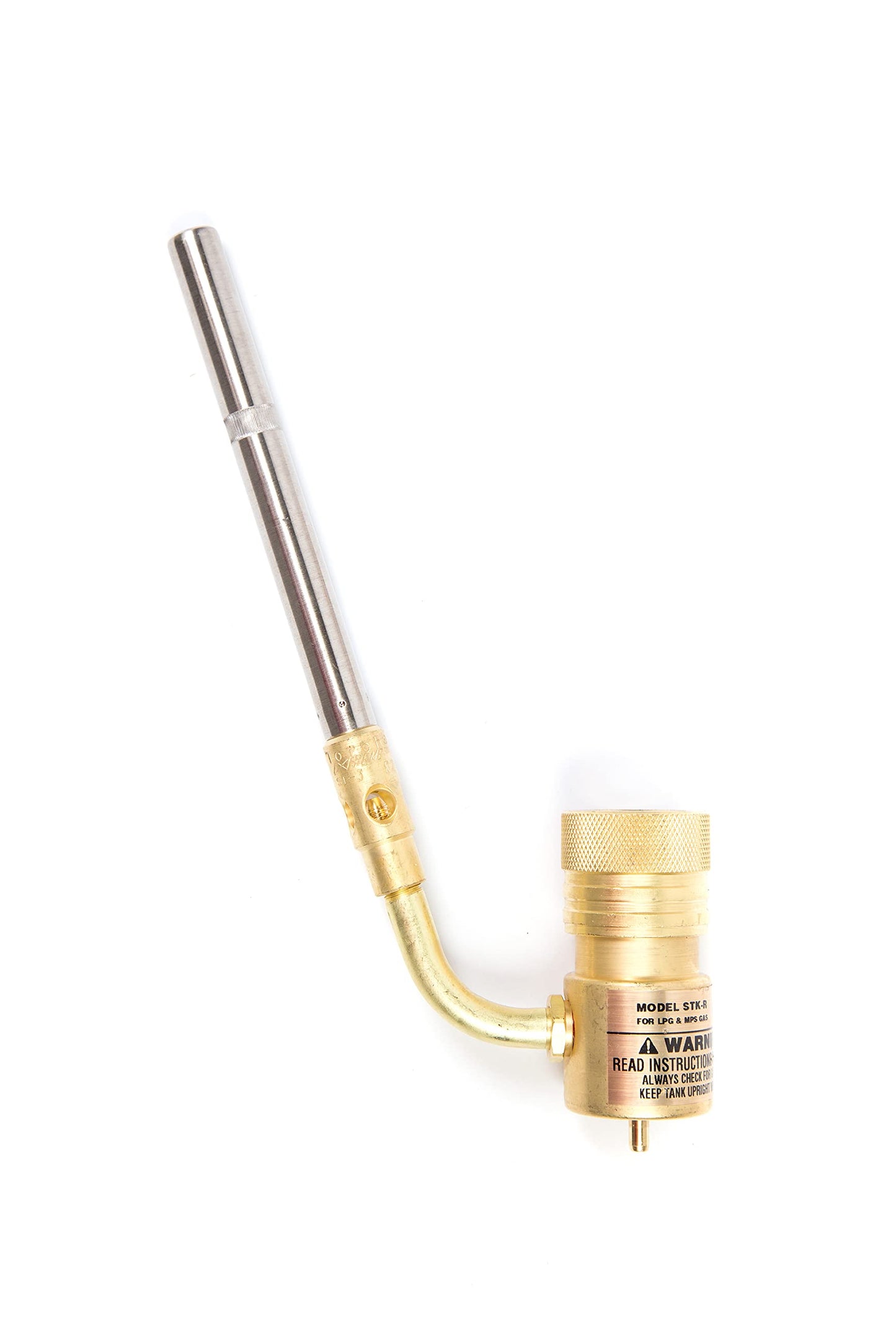 TURBOTORCH 0386-0403 STK-9 Hand Torch Kit for Soft Soldering and Brazing Copper, Brass, Steel, Bronze, Aluminum, Propane/Mapp Pro, Extreme Swirl Technology, 360 Degree, STK-R Regulator, ST-3 Tip
