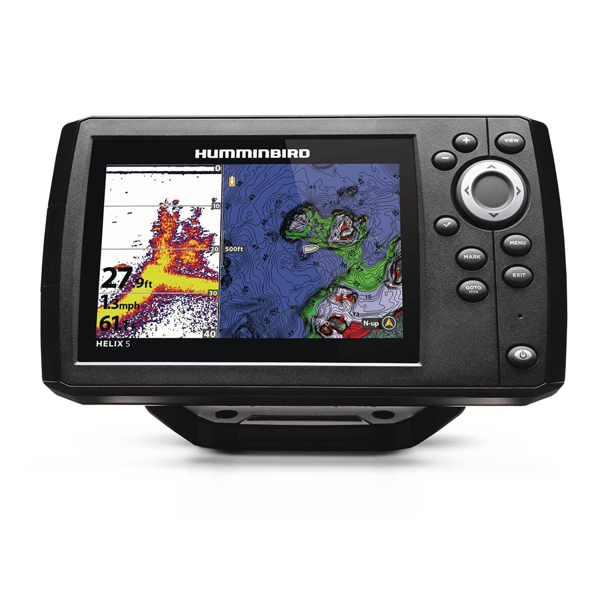 Humminbird Helix 5 G3 GPS Fish Finder with Transducer & Dual Spectrum Chirp Sonar
