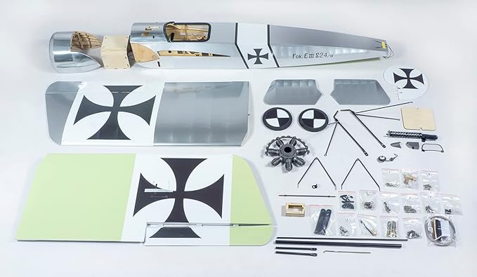 DW Hobby 1.58M Balsa ARF Fokker-Eindecker (SCG2402)