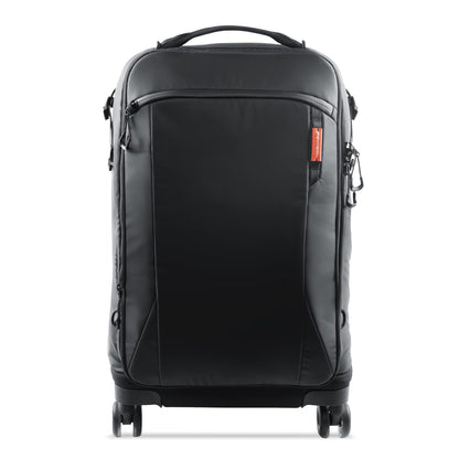 PGYTECH 2-in-1 Roller Camera Backpack, DSLR/SLR/Mirrorless Bag for Travel Photographers, Rolling Luggage with Tripod & Removable Modular & Rain Cover, Compatible with Canon, Nikon, Sony