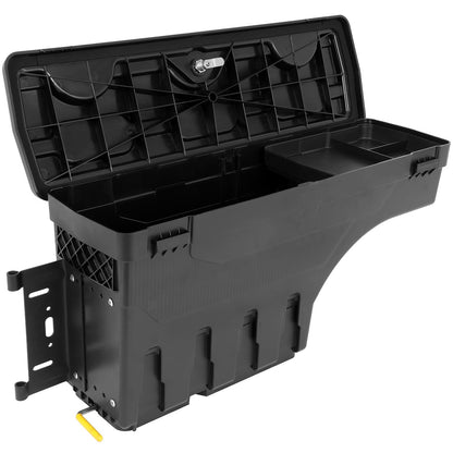 SCITOO Truck Bed Tool Box for Jeep Gladiator 2020-2023 Left & Right Side,Multi-Compartment Dividers Organized Storage,Heavy Duty & No-Drill Installation