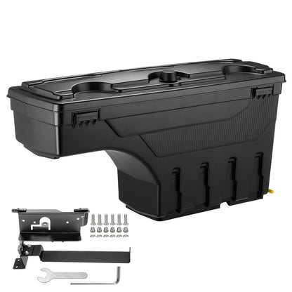 GEARLAST Truck Bed Storage Box Fit for Dodge Ram 1500 2019-2025 Passenger side