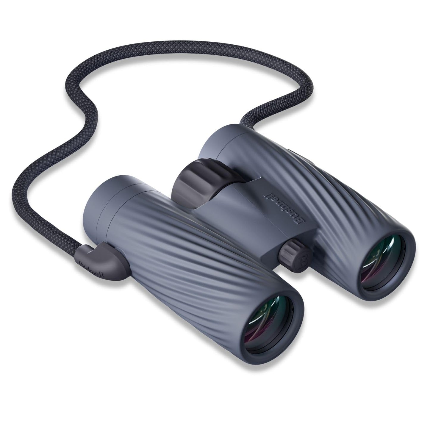 Bushnell A3 8x32 Compact Binoculars for Adults & Kids, Waterproof, Fogproof, 8X Magnification, Fully Multi-Coated Lenses & Rubber Armor - Folkstone Gray