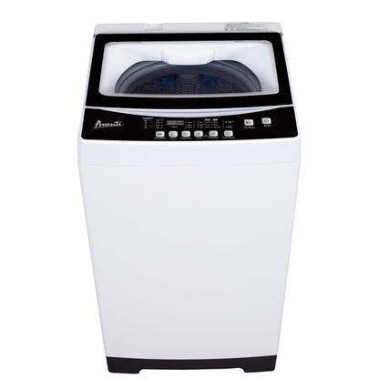 Avanti STW16D0W Portable Washing Machine 1.7 Cu. Ft. Capacity, Top Loading with Hot and Cold Water Inlets, 6 Cycles, Compact for Apartments Dorms and RVs, White