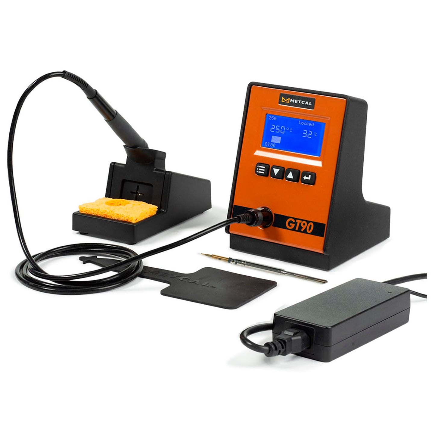 Metcal GT90-HP-T4 90 W T4 Soldering System w/Handpiece & Workstand (STN, ADPT, HP-T4UF, WS), GT Series