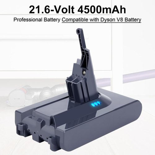 Biswaye V8 Battery Replacement - Compatible with Dyson V8 SV10 | High-Capacity Power for V8 Animal, Absolute, Motorhead