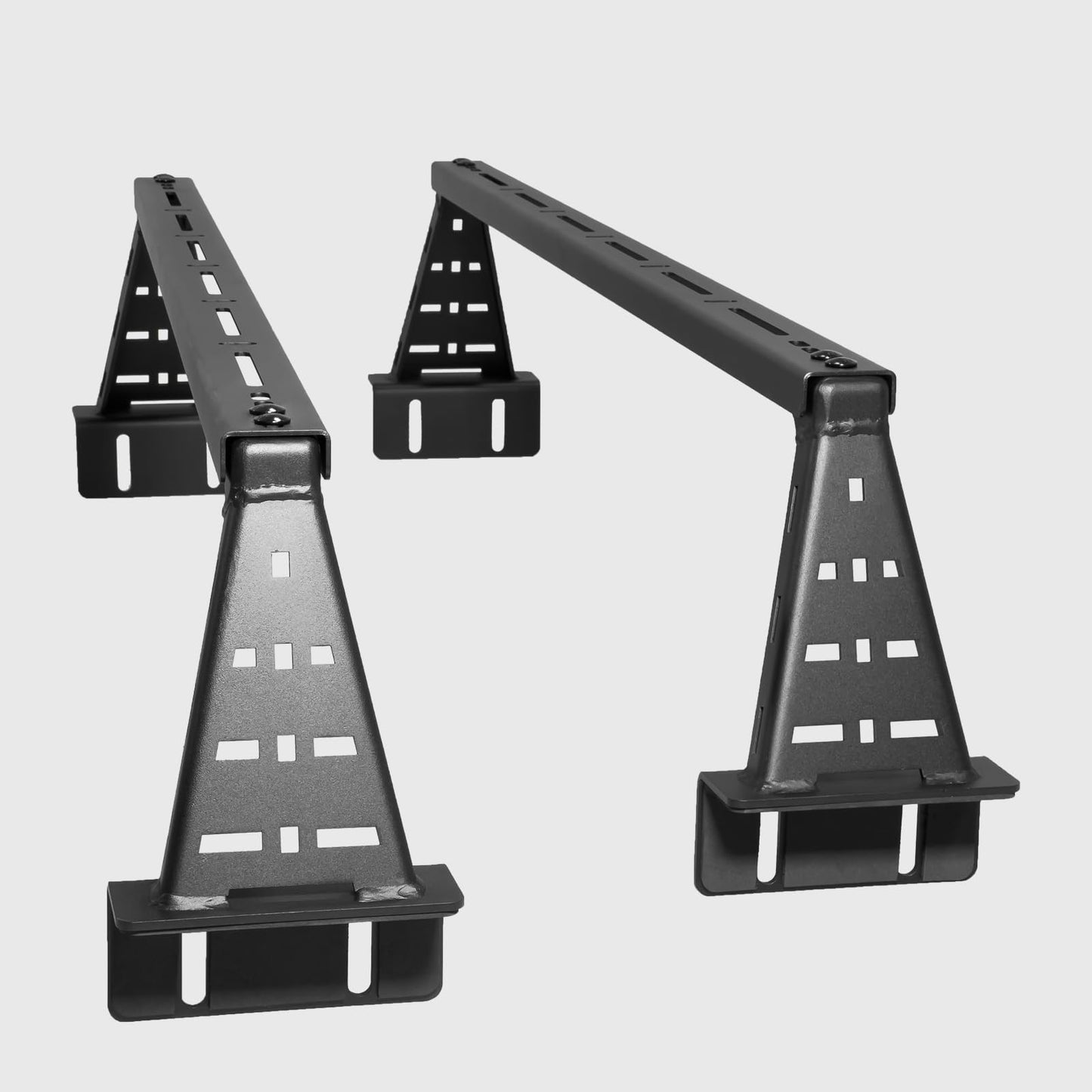 Universal Truck Overland Bed Racks for Mid-Size Pickup Trucks, 10 Inch Low Profile Cargo Carrier