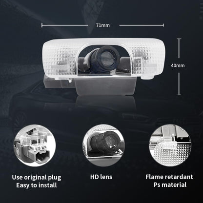 akarin 2 PCS LED Car Door Logo Lights Projector Lamp for Sienna 2021-present ABS Material for Sienna 2021-present-02