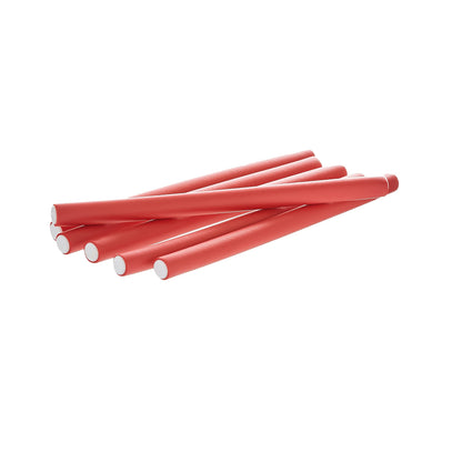 Red by Kiss 36PCS Flexi Rods, Flexible Curling Rods, Twist Foam Hair Rollers, No Heat Hair Curlers 7" Sets