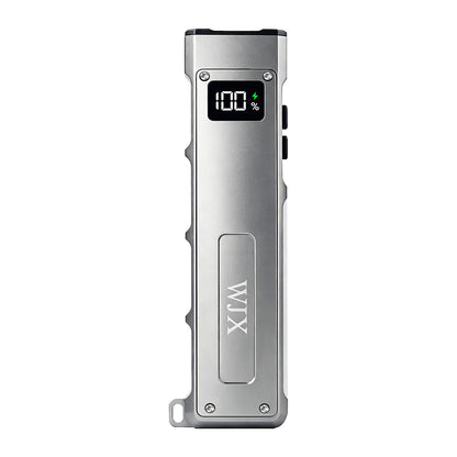EDC Flat Flashlight, 1500 Lumens Rechargeable Pocket Flash Light with Magnetic Base, White LED, UV light, USB-C Charging for Camping, Emergency, Everyday Carry, Outdoor Working & Hiking (Bright Gray)