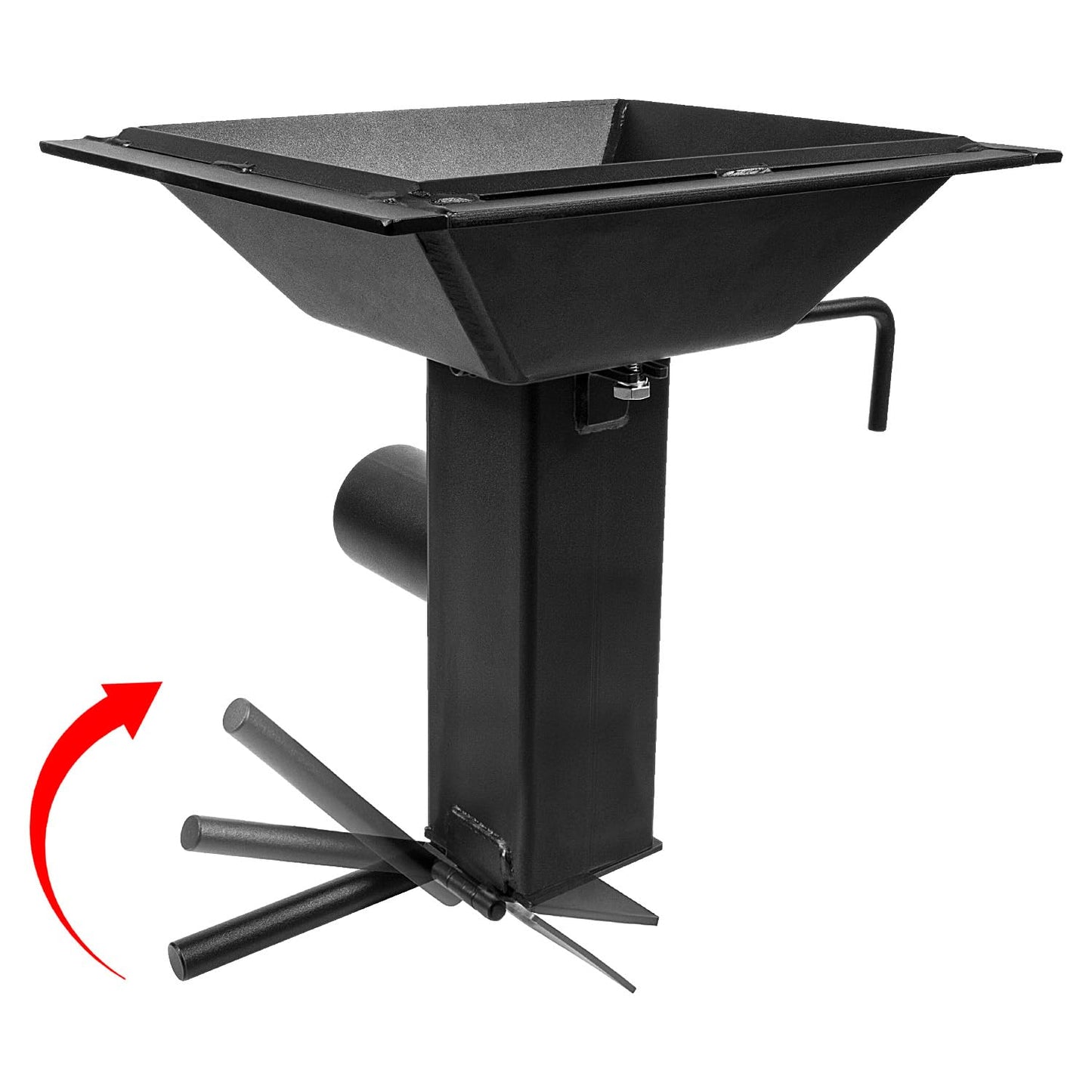 10x12 Inch Welded Blacksmith Firepot 2600F Rated Blacksmith's Welded Coal Forge for Forging Blacksmith Tools Knife Making Farrier Equipment