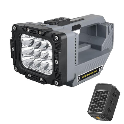 ITFGIMOK  Rechargeable Spotlight Flashlight 23500 High Lumens, USB-C Fast Charging Search Light for Outdoor Camping, Emergency, Hiking, Power Outage, Car Breakdown, Search and Rescue(W5233-1)
