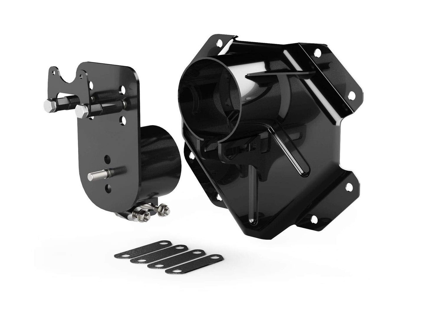 TeraFlex 4838235 JK HD Adjustable Spare Tire Mounting Kit for 5 on 5.5" Wheels