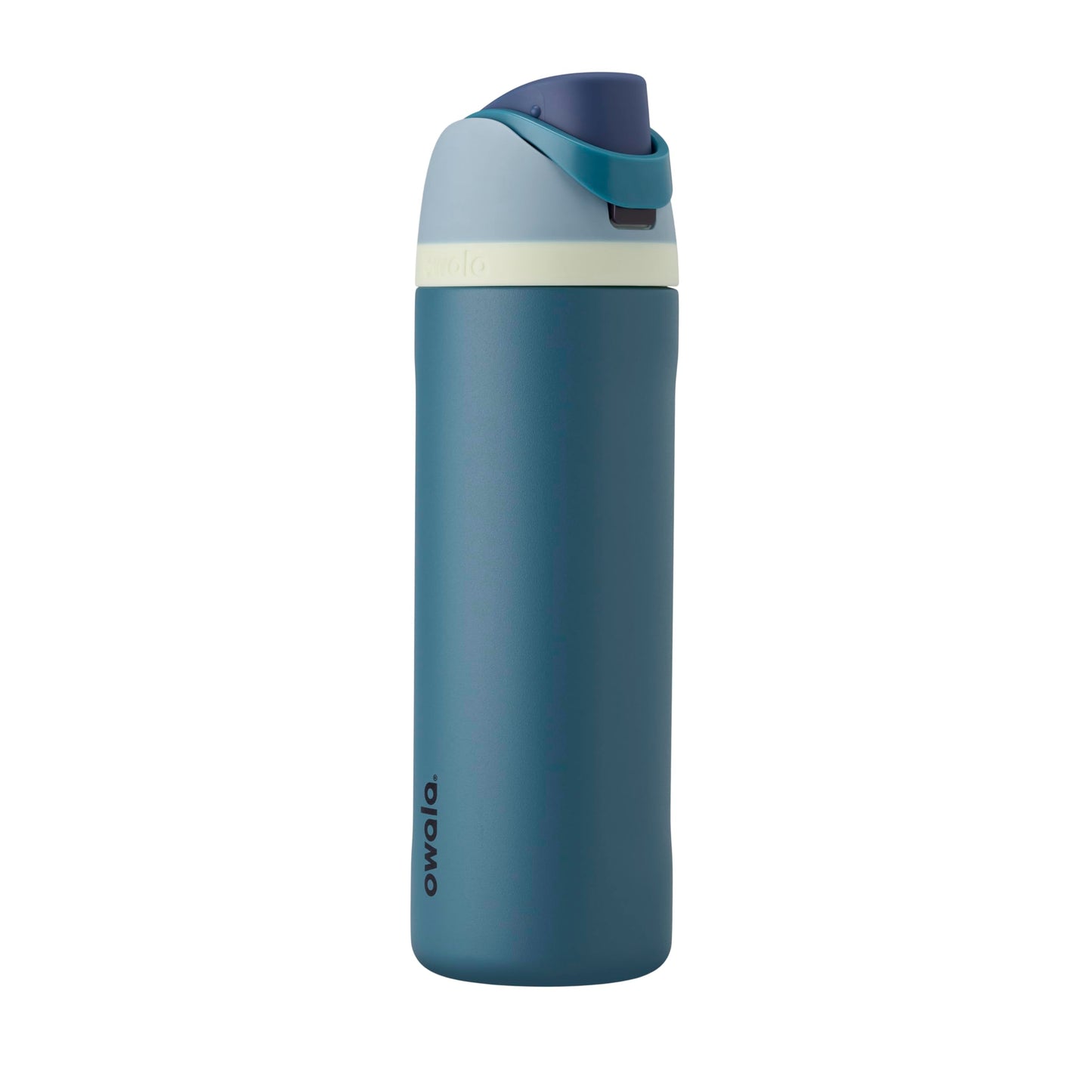 Owala FreeSip Insulated Stainless Steel Water Bottle with Straw, BPA-Free Sports Water Bottle, Great for Travel, 24 Oz, Denim,Pack of 15