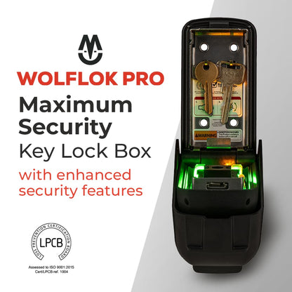 Maximum Security Push-Button Lock Box by Wolflok