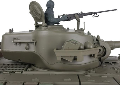 TOUCAN RC HOBBY US in Stock 2.4Ghz Henglong 1/16 Scale 7.0 Plastic Ver M26 Pershing RTR RC Tank Model 3838 BB Airsoft That Shooting BB Bullets