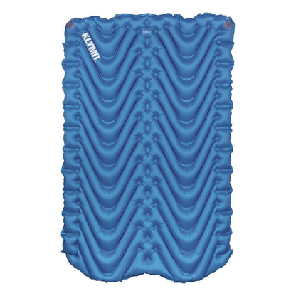 KLYMIT Double V Inflatable Sleeping Pad | Thick, Lightweight, Easy to Inflate, Foldable Air Bed Mattress for Camping & Backpacking