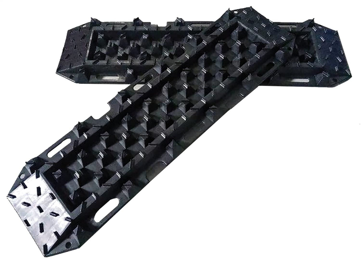 CSI Accessories Traction Board 10 Ton Capacity - Heavy-Duty Recovery Traction Pad with Carrying Bag, 47.2" Length for Snow, Sand, Mud - Black, W32470