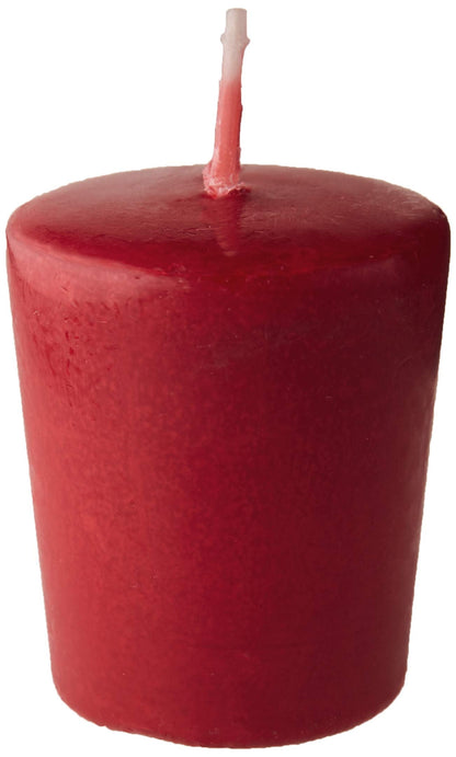 Root Candles Winter Holiday Scented Votive Candles Beeswax Blend Premium Handcrafted 20-Hour Votives, 18-Count, Hollyberry