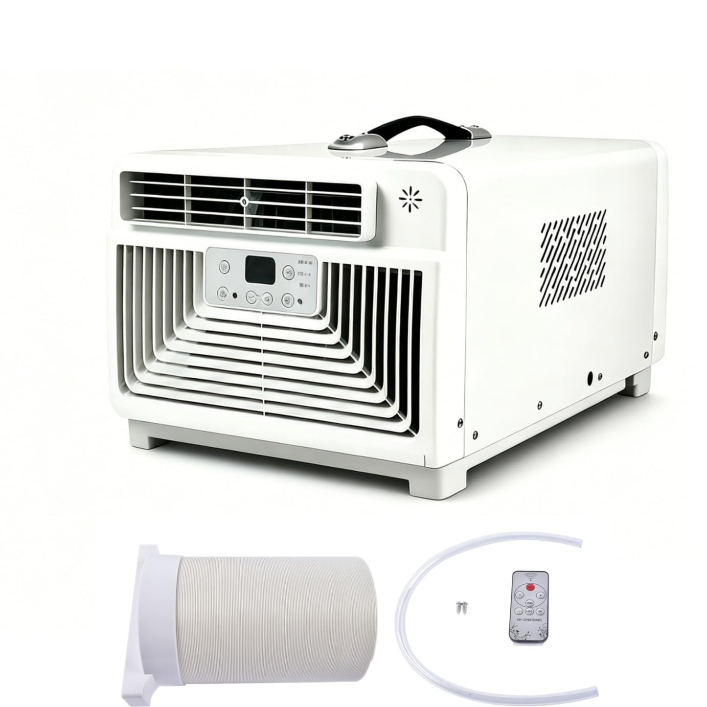 110 V Electric Portable Air Conditioner Mini Outdoor Camping Tent AC Kit for Camping Tent, RV, Car, Truck, Van Mixizap