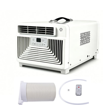 110 V Electric Portable Air Conditioner Mini Outdoor Camping Tent AC Kit for Camping Tent, RV, Car, Truck, Van Mixizap