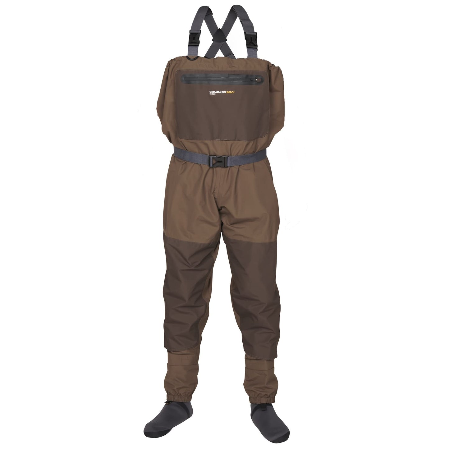 Compass 360 by SJK Deadfall Breathable STFT Chest Wader Waterproof Fishing, Bootfoot, Fly Fishing, Lightweight Men and Women
