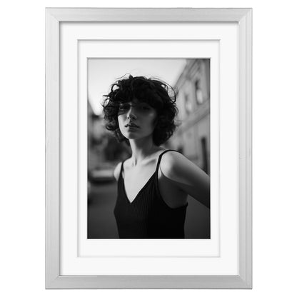 Egofine 18x24 Aluminum Picture Frame Display with Mat for 16x20 or 18x24 without Mat, Metal Poster Frame Covered by Plexiglass for Wall Mounting, 2 Pack, Silver