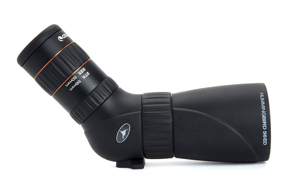 Celestron 9-27 x 56 mm Hummingbird ED Micro Spotter Birder-Friendly Spotting Scope, Black