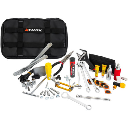 Tusk Compact Motorcycle Essentials Trail Saver Tool Kit (Axle Wrench 22mm/32mm) Compatible with Honda CRF250R 2004-2026/CRF250RX 2019-2026/CRF250X/CRF450X 2004-2026